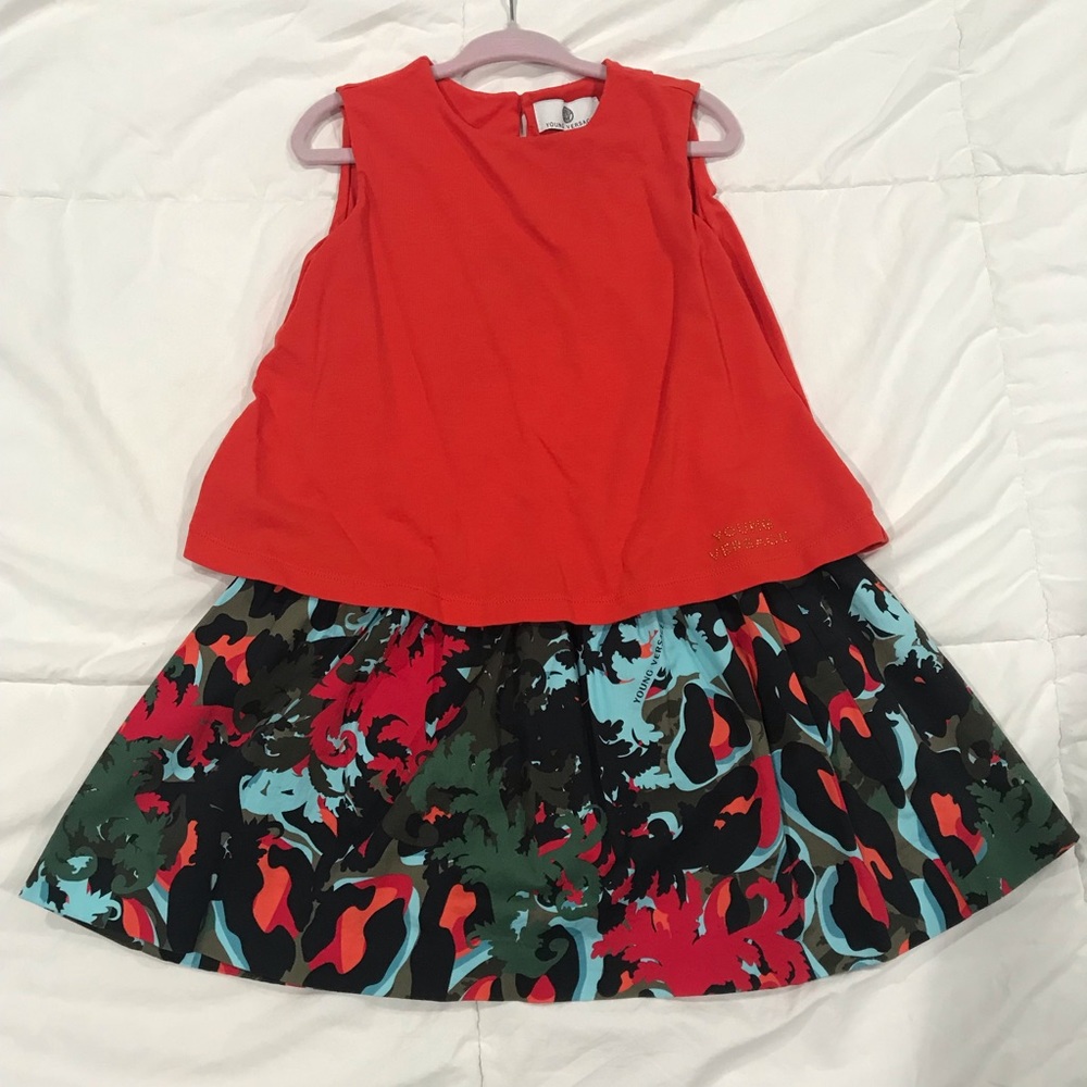Young Versace kids dress